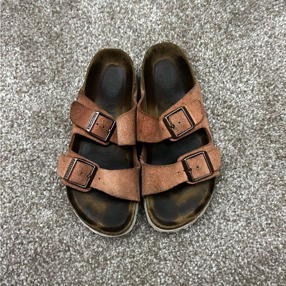 Birkenstock Arizona Pink Suede 36 Narrow - Picture 5 of 6